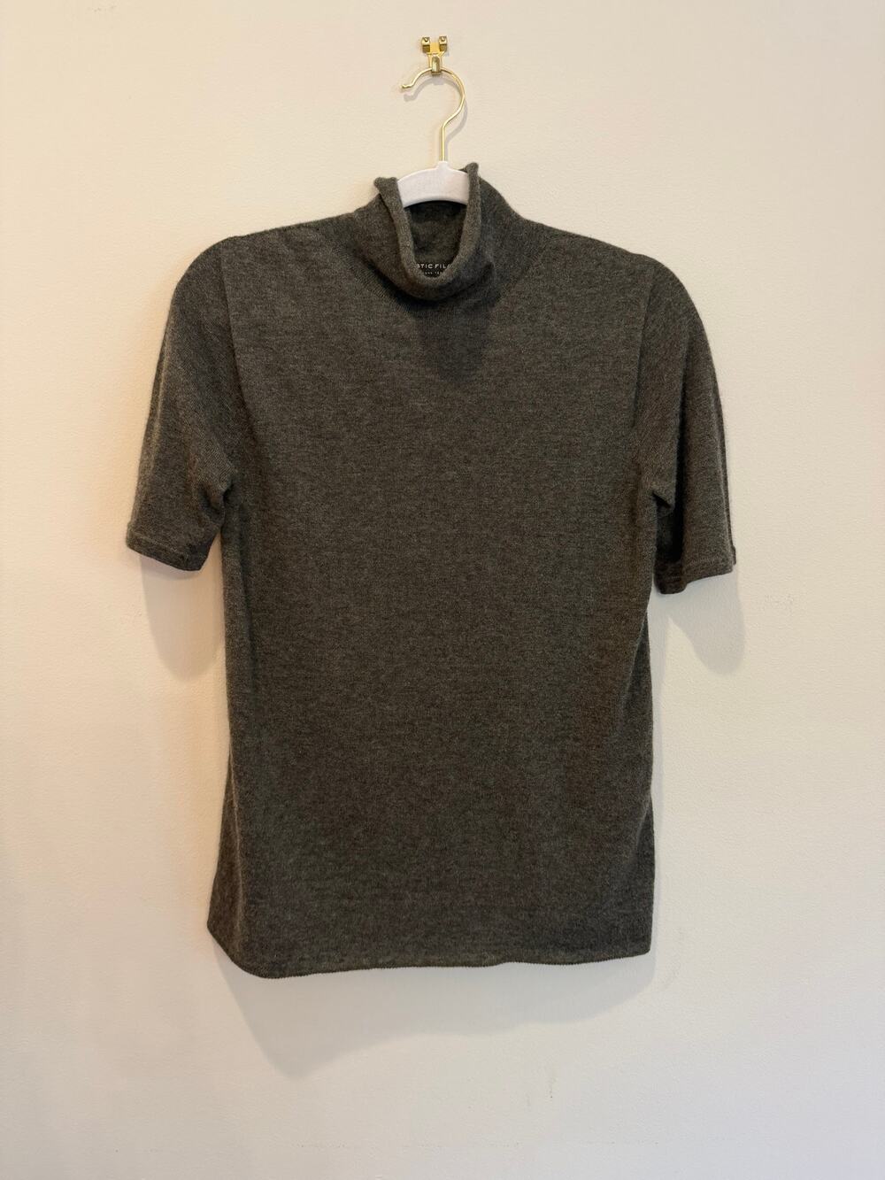 Majestic Filatures Cashmere Mock Neck Tee S
